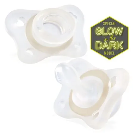 CHICCO GOMMOTTINO LUMINOSO SILICONE 2-6MESI 2PZ