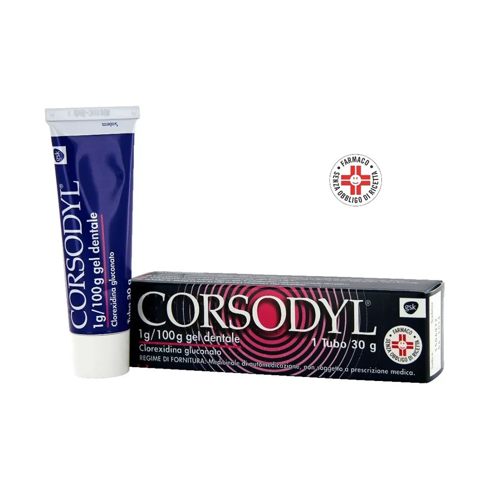 Corsodyl Gel Dentale 30g 1g/100g