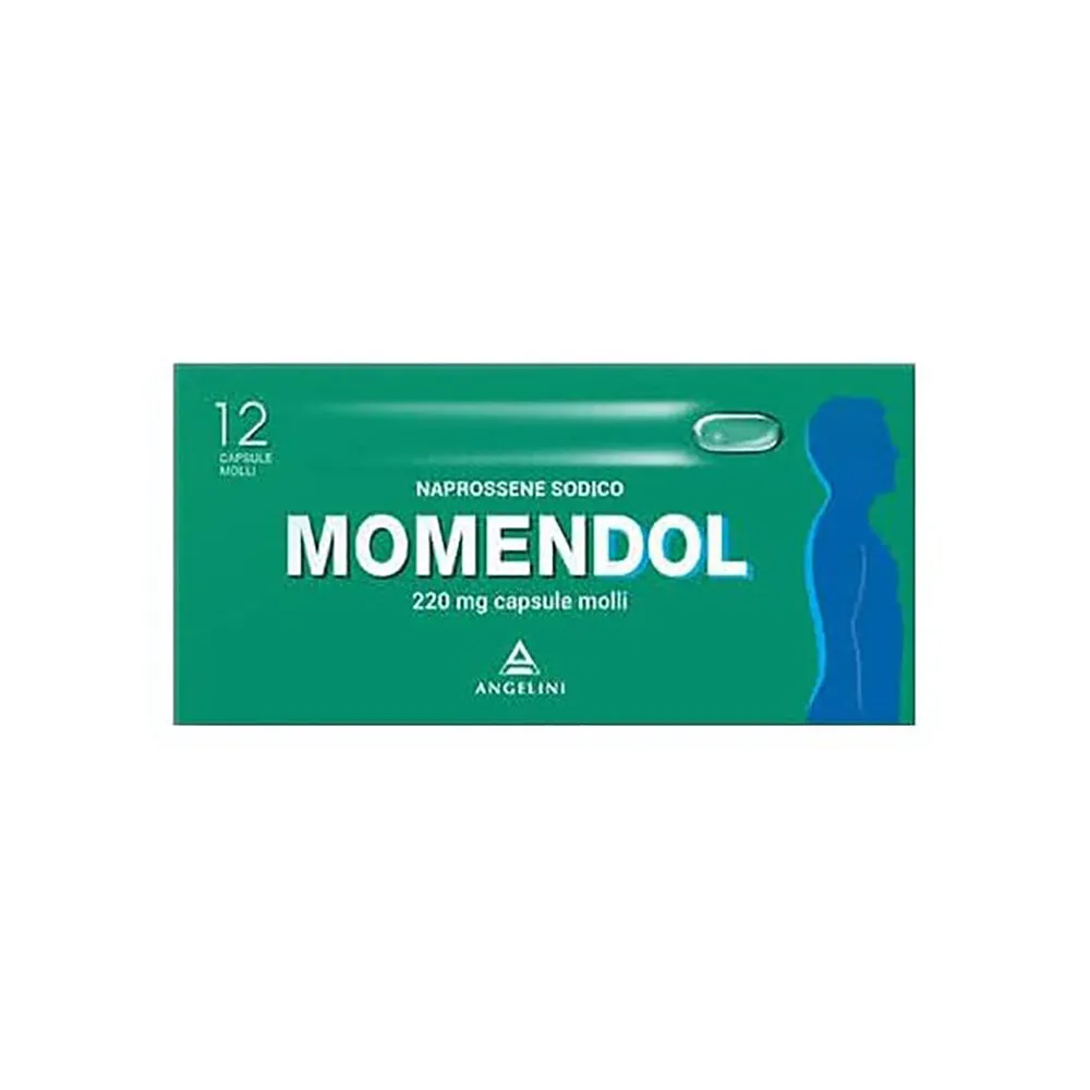 Momendol 12 Capsule Molli 220 mg