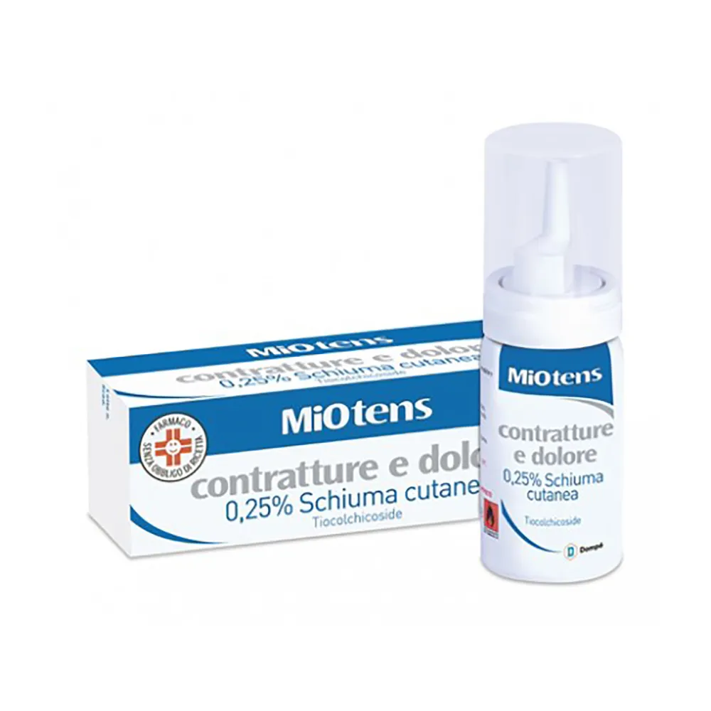 Miotens Contratture e Dolore Schiuma Cutanea 30ml 0,25%