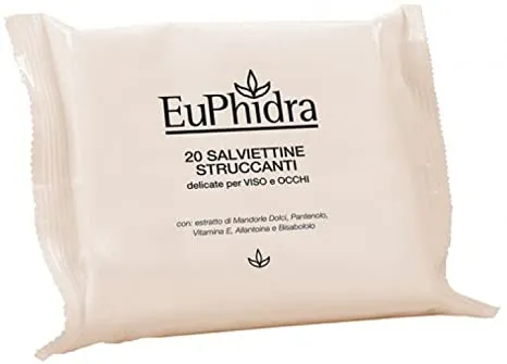 EUPHIDRA SALVIETTE STRUCCANTI 20PZ