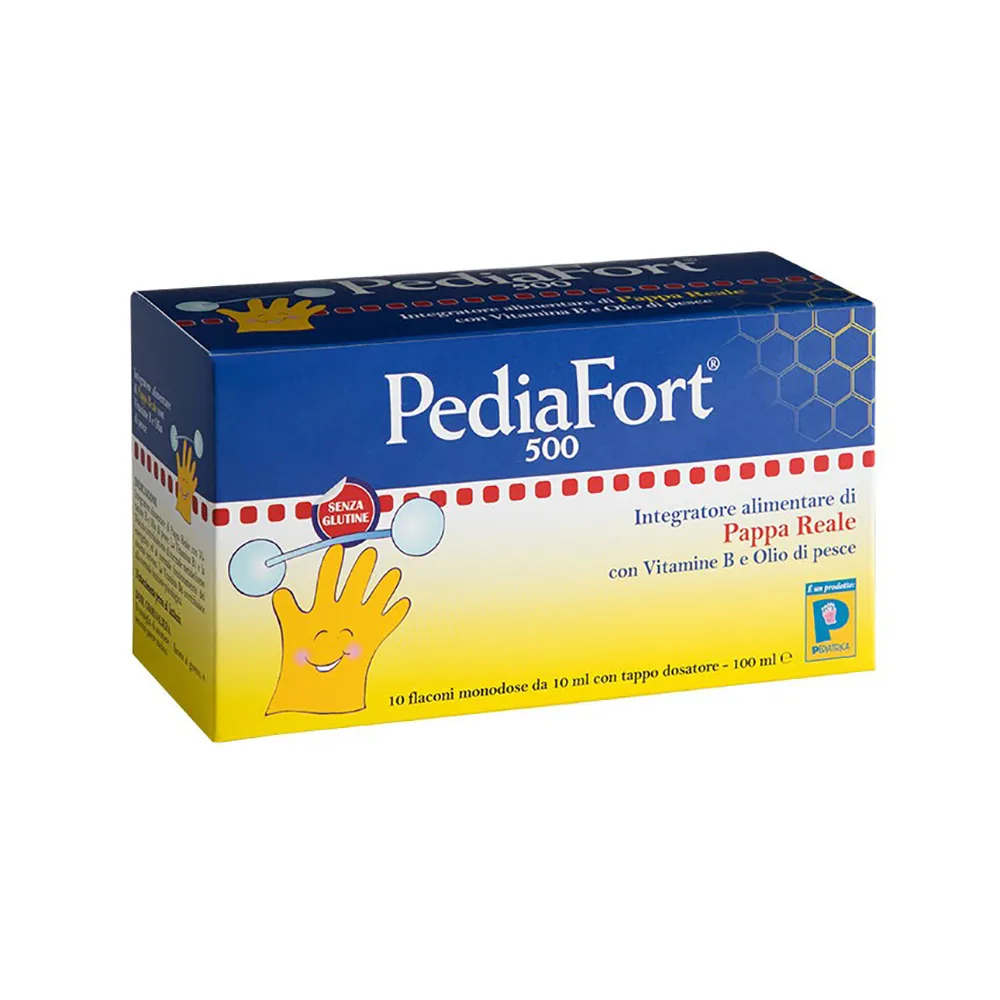 Pediafort 500 10 flaconcini