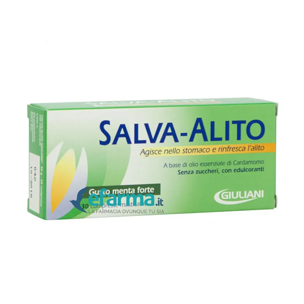 Giuliani Salva-Alito Menta Forte 30 Compresse