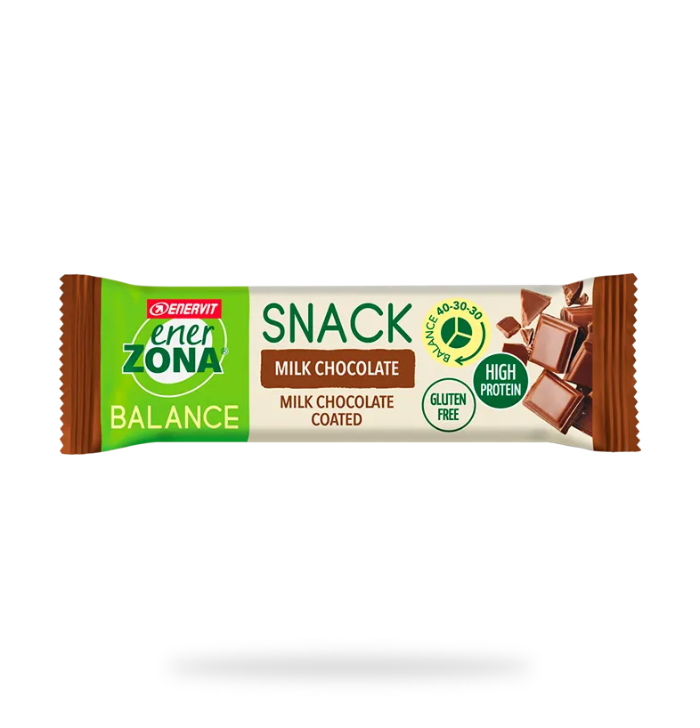 ENERZONA SNACK MILK CHOCO 33G
