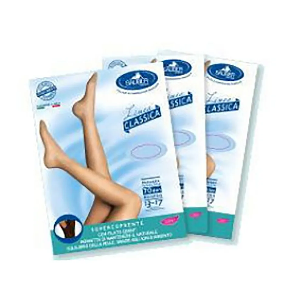 Sauber Collant 70 denari Super Coprente Maglia Liscia Nero Taglia 2