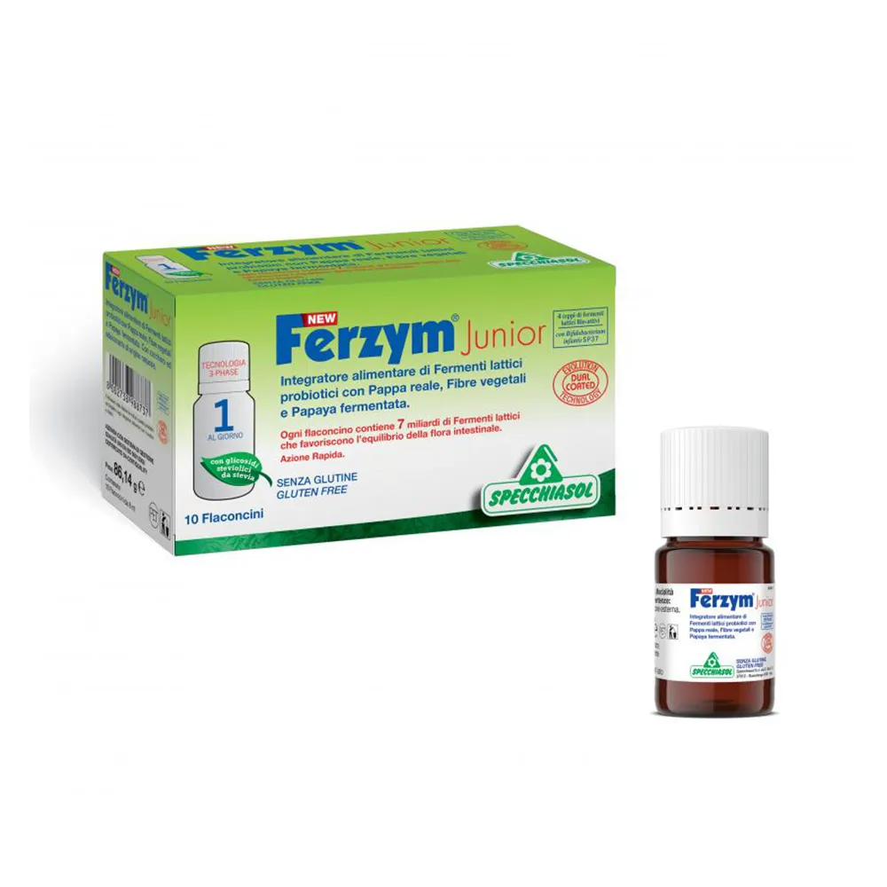 Ferzym Junior 10 flaconcini 8ml