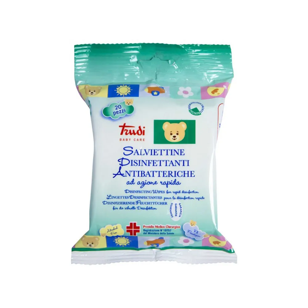 Trudi Baby Care Salviette Disinfettanti 20 pezzi