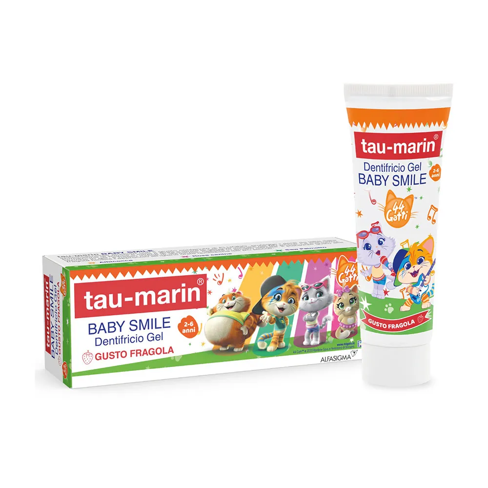 Tau Marin Dentifricio Baby Fragola 44 Gatti