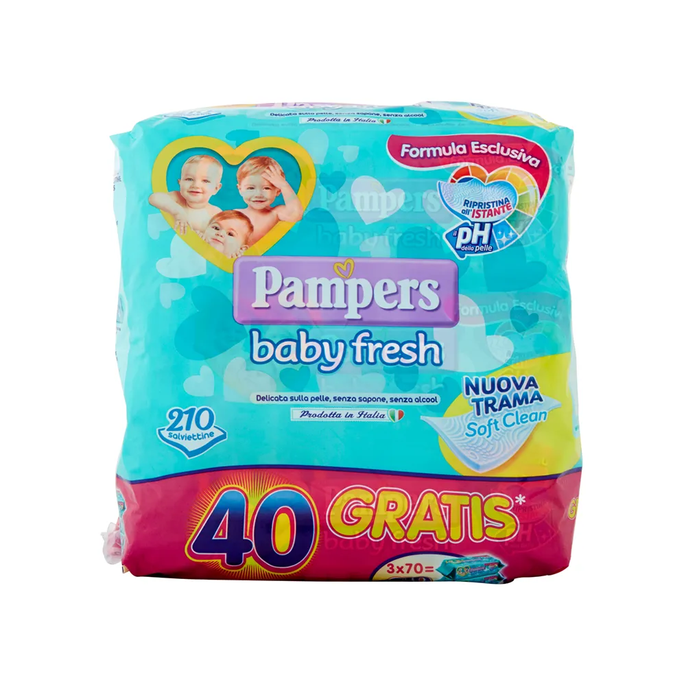Pampers Baby Fresh Formula Esclusiva 210 pezzi