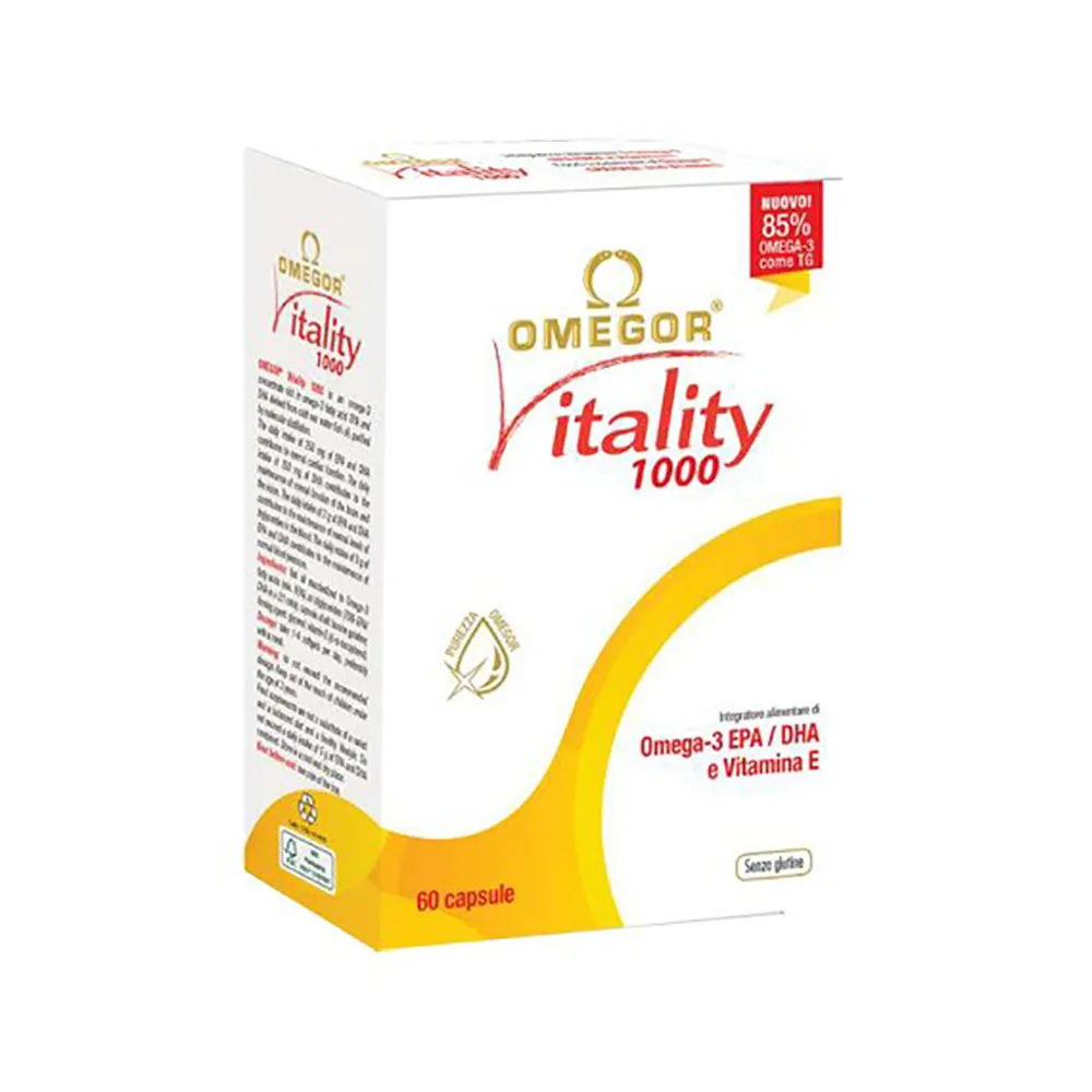 Omegor Vitality 1000 60 capsule molli