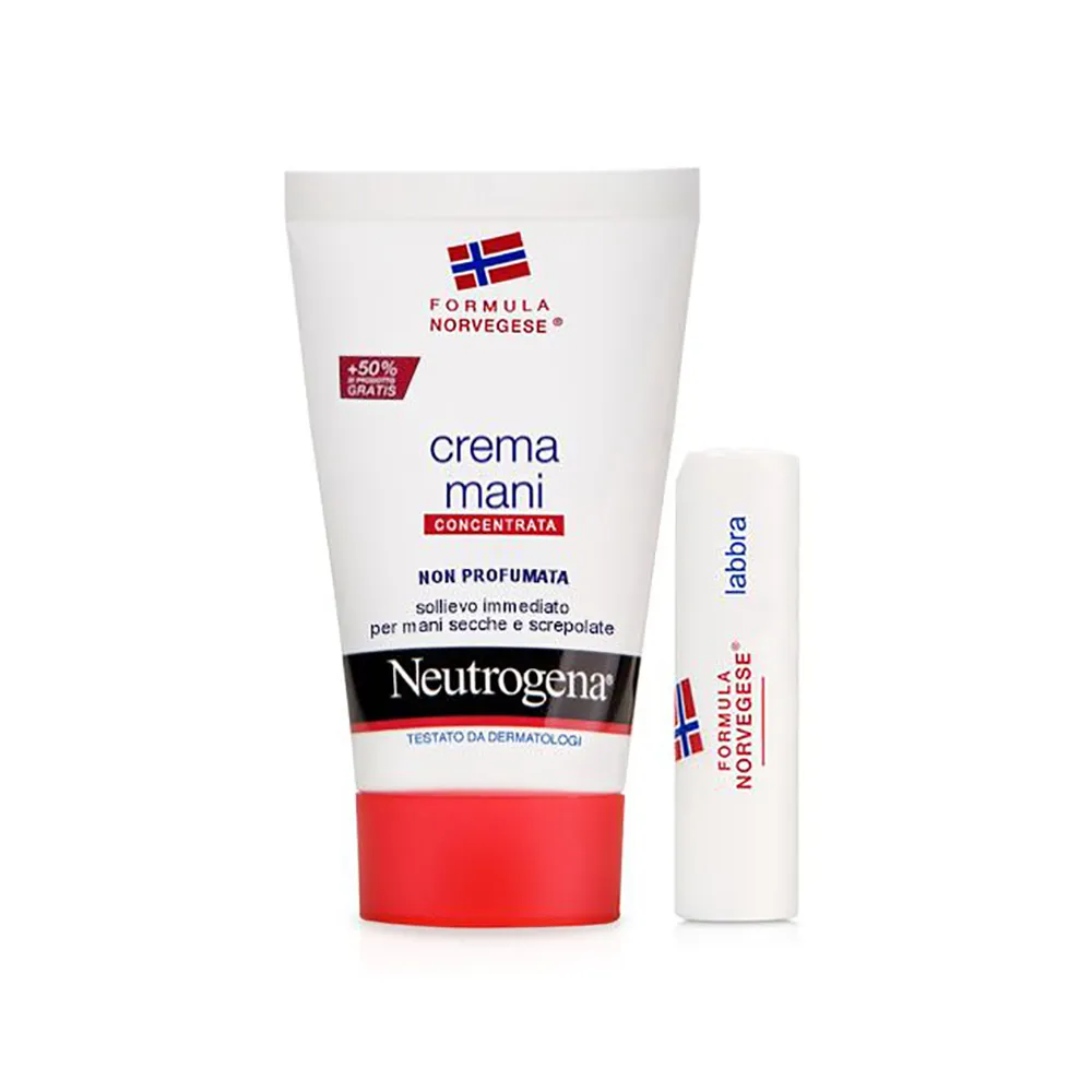 Neutrogena Mani Non Profumato + Lipstick