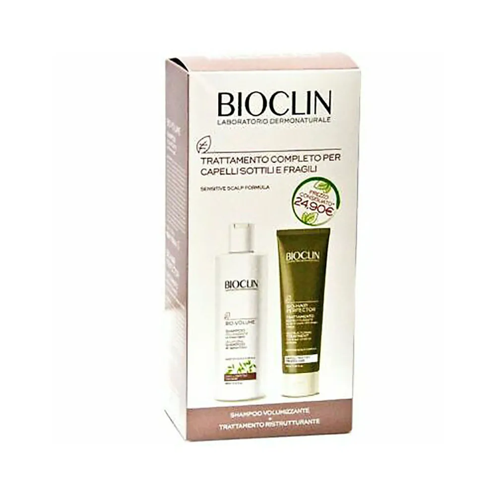 Bioclin Shampoo Volumizzante + Trattamento Ristrutturante