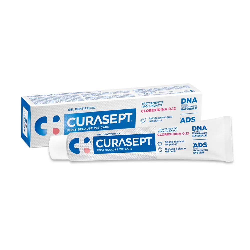 Curasept Dentifricio 0,12% 75ml Ads+Dna