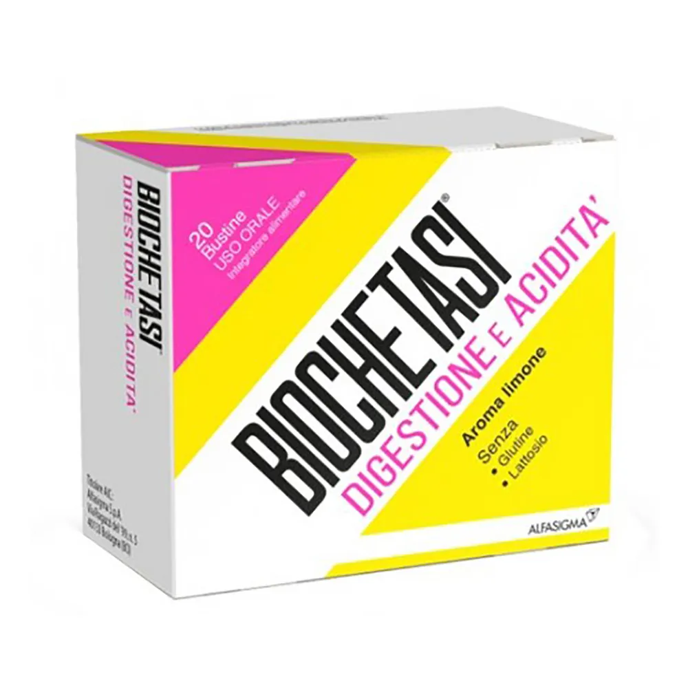 Biochetasi Digestione e Acidità 20 bustine