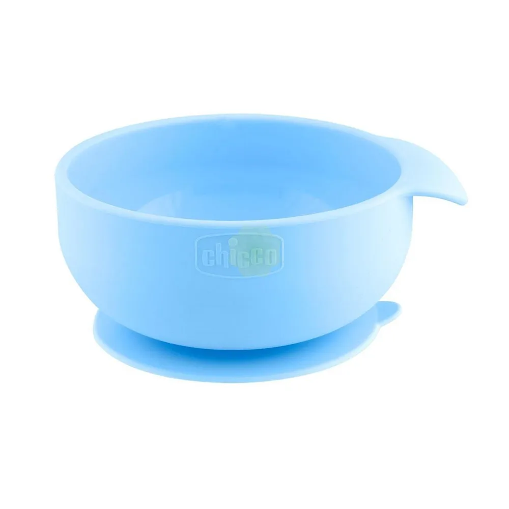 Chicco Ciotola Silicone Blu