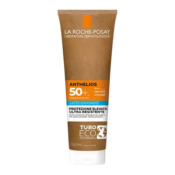 ANTHELIOS LATTE IDRATANTE SPF50+ PROTEZIONE SOLARE PER IL VISO E IL CORPO