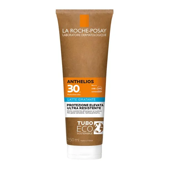 ANTHELIOS LATTE IDRATANTE SPF30+ PROTEZIONE SOLARE PER IL VISO E IL CORPO