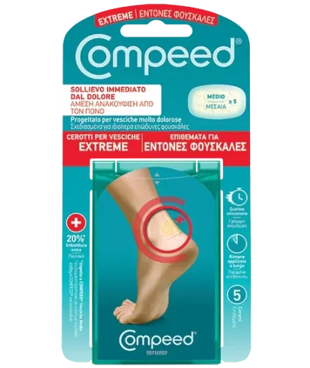 COMPEED CEROTTI VESCICHE MEDIO EXTREME 5PZ
