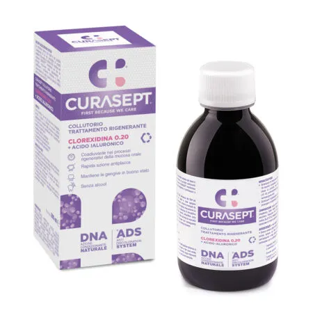 CURASEPT COLLUTORIO 0,20 ADS+DNA TRATTAMENTO RIGENERANTE 200ML