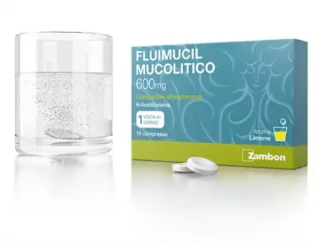 FLUIMUCIL MUCOLITICO 600MG 10CPR EFFERVESCENTI