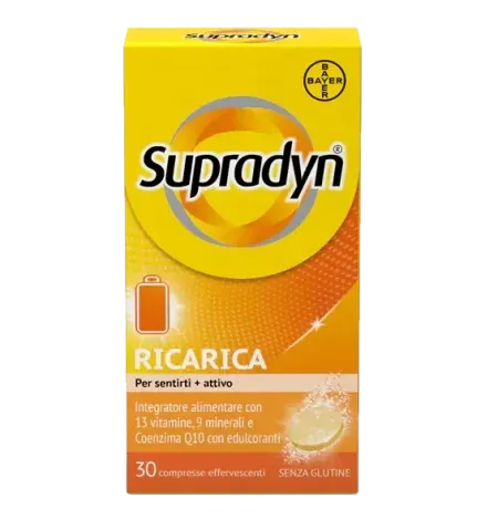 SUPRADYN RICARICA 30CPR EFFERVESCENTI