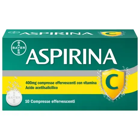 ASPIRINA 400 MG COMPRESSE EFFERVESCENTI