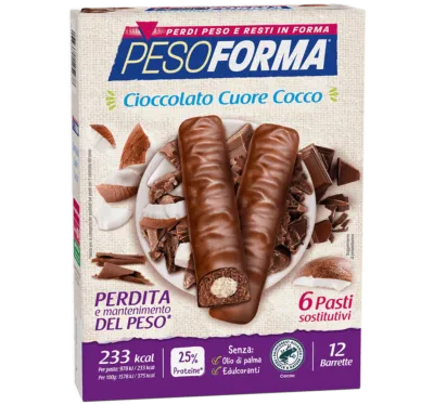 PESOFORMA BARRETTE CUORE COCCO 12PZ