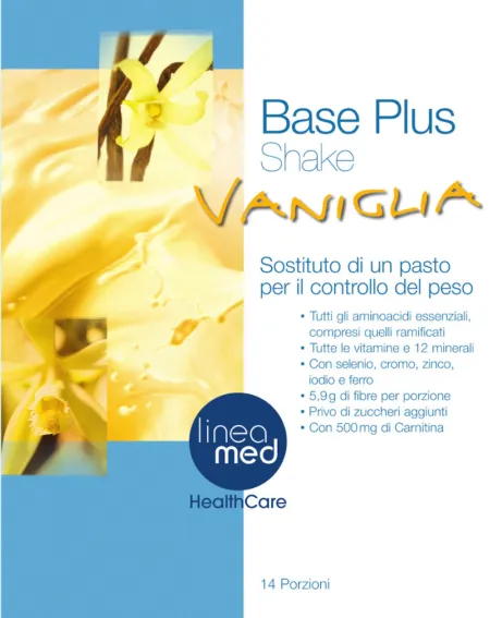 LINEAMED BASE PLUS SHAKE VANIGLIA 308G