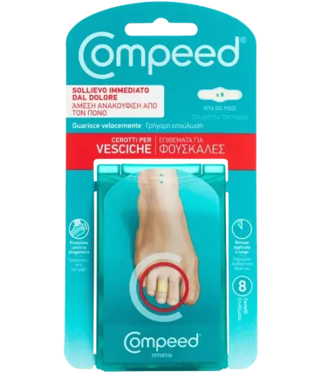 COMPEED CEROTTI VESCICHE DITA DEI PIEDI 8PZ