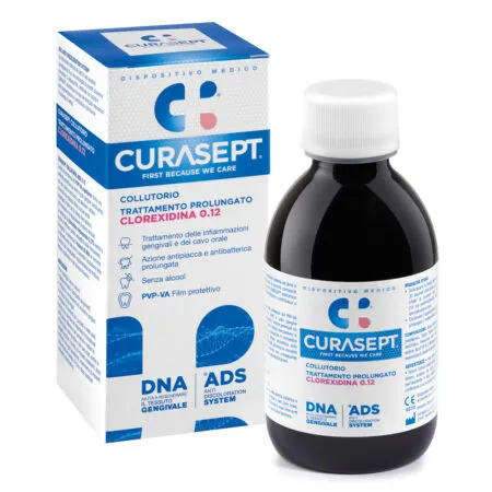 CURASEPT COLLUTORIO 0,12 ADS + DNA TRATTAMENTO PROLUNGATO 200ML