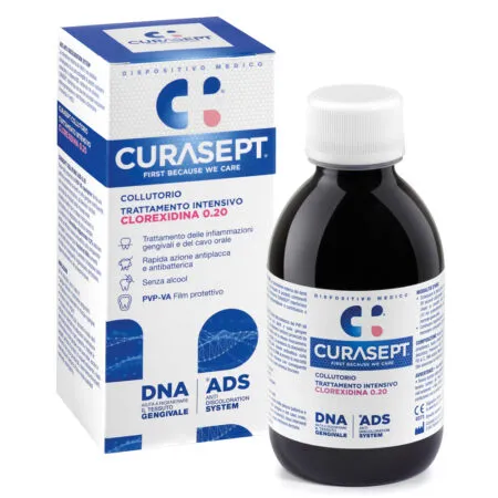 CURASEPT COLLUTORIO 0,20 ADS + DNA TRATTAMENTO INTENSIVO 200ML