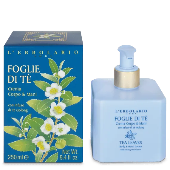 Crema Corpo & Mani Foglie di Tè