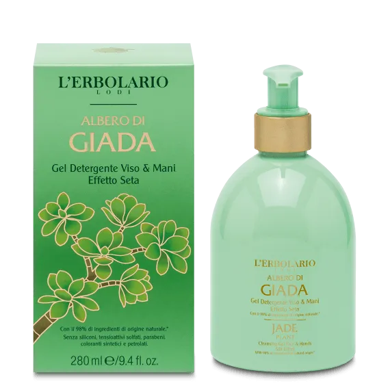 Gel Detergente Viso & Mani Albero di Giada