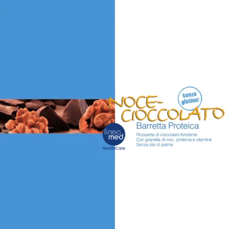 LINEAMED BARRETTA NOCE-CIOCCIOLATO 60G