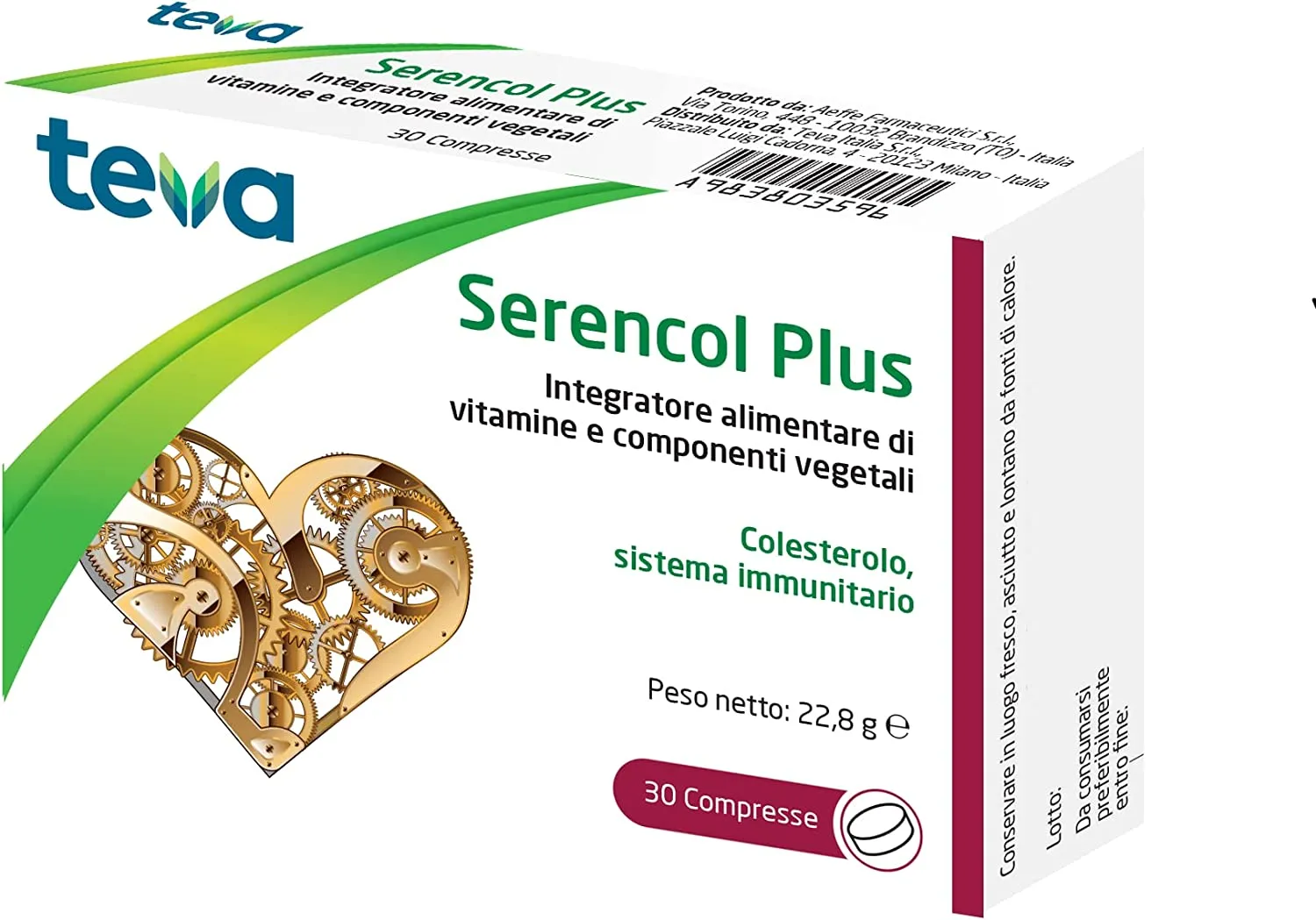SERENCOL PLUS COMPRESSE