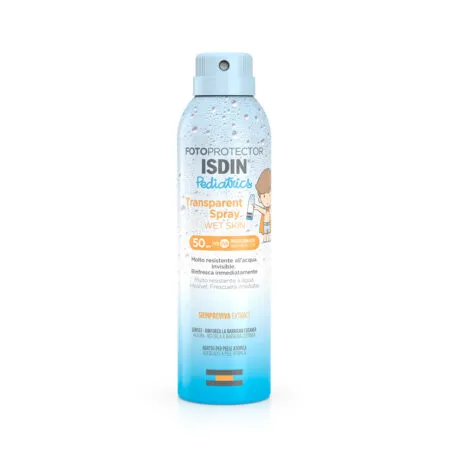ISDIN FOTOPROTECTOR PEDIATRICS TRASPARENT SPRAY WET SKIN SPF50 250ML