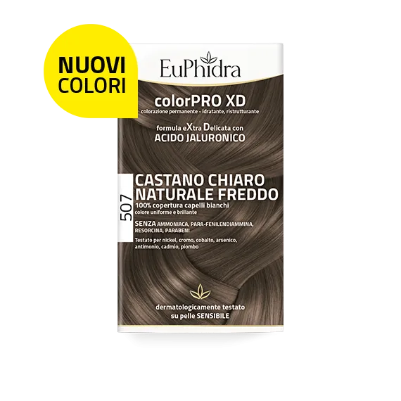 EUPHIDRA COLORPRO XD 507 CASTANO CHIARO NATURALE FREDDO