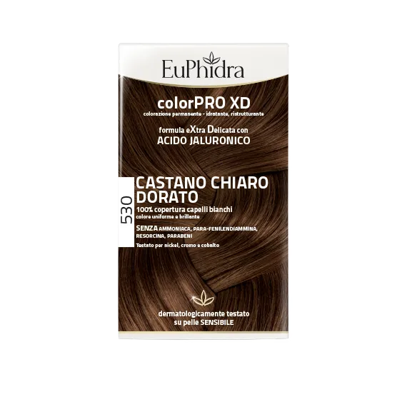 EUPHIDRA COLORPRO XD530 CASTANO CHIARO DORATO