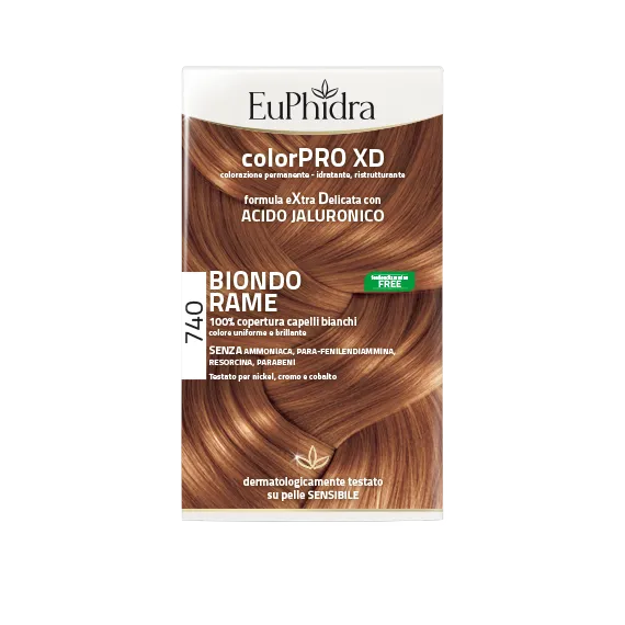 EUPHIDRA COLORPRO XD740 BIONDO RAME
