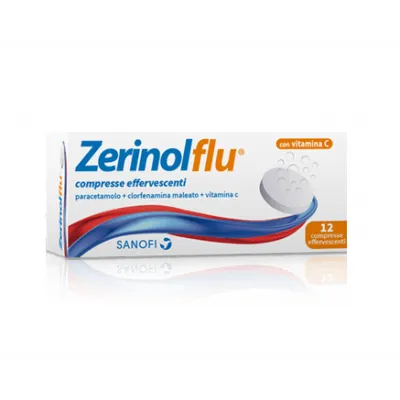 ZERINOLFLU COMPRESSE EFFERVESCENTI