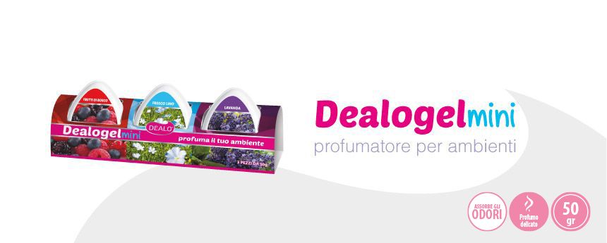 Dealo gel mini 50 gr 3 pezzi