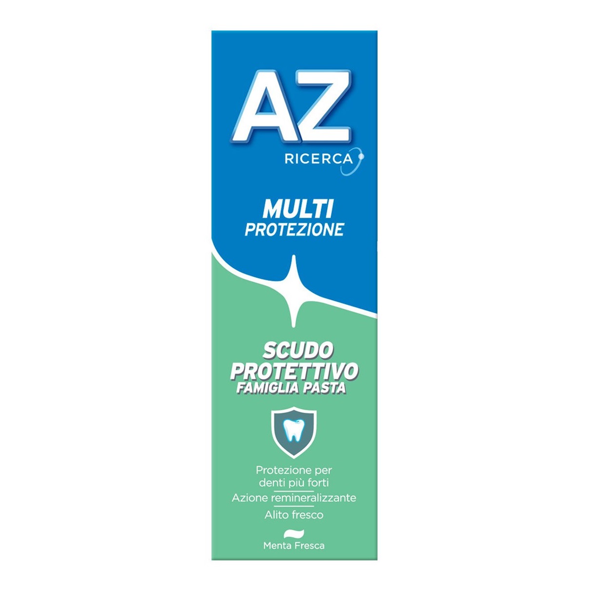 AZ Dentifricio Multi-Protezione Scudo Protettivo Famiglia Pasta 75 ml