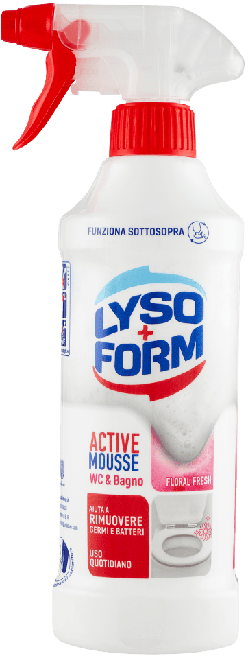 Lysoform Active Mousse WC & Bagno 435 ml - immagine 2