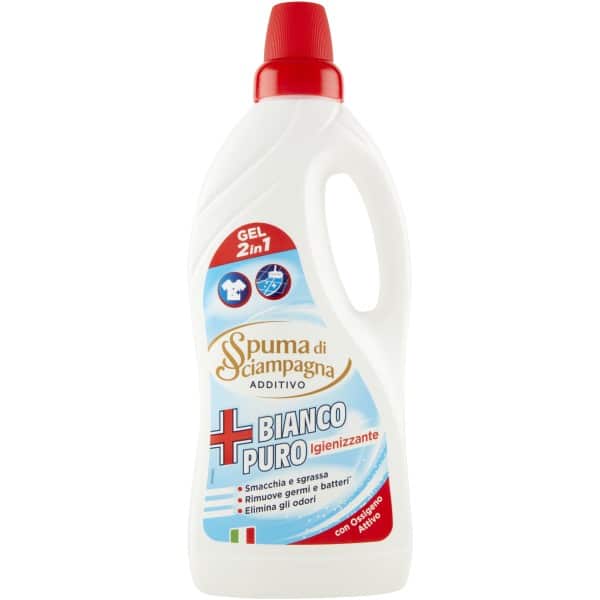 Gel igienizzante e smacchiante 2in1 Bianco Puro 1 lt