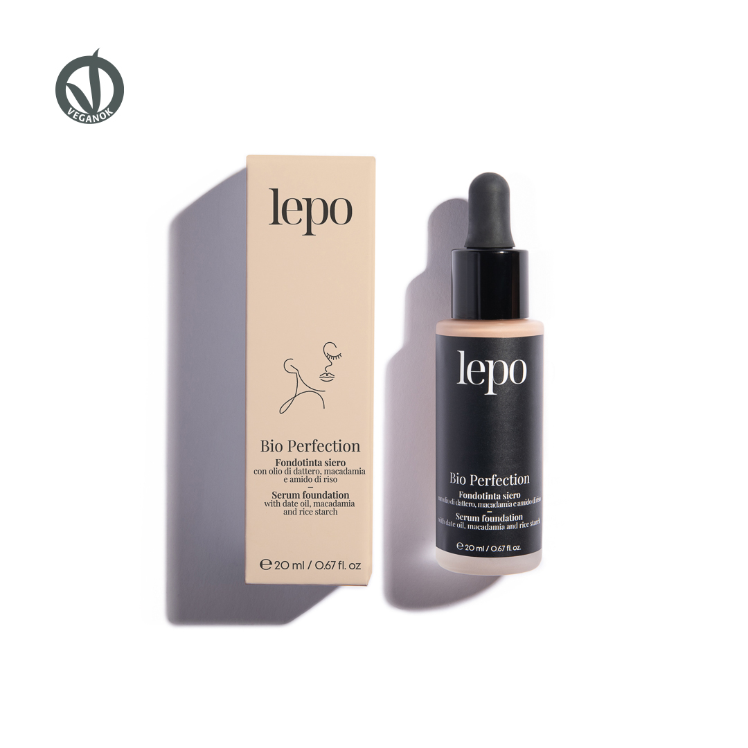 Bio Perfection Fondotinta Siero con olio di dattero, macadamia e amido di riso – Lepo - immagine 2