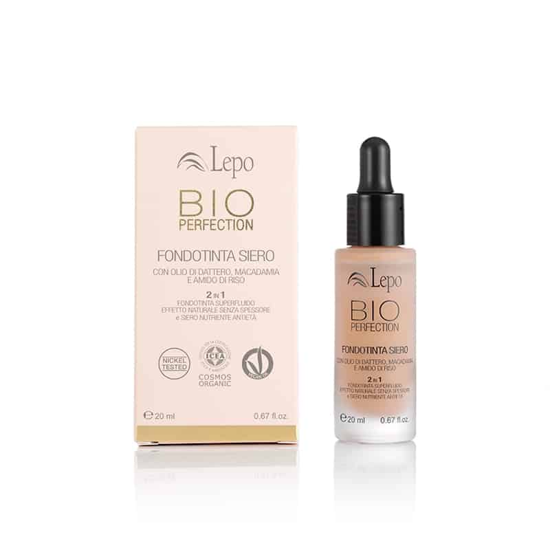 Bio Perfection Fondotinta Siero con olio di dattero, macadamia e amido di riso – Lepo