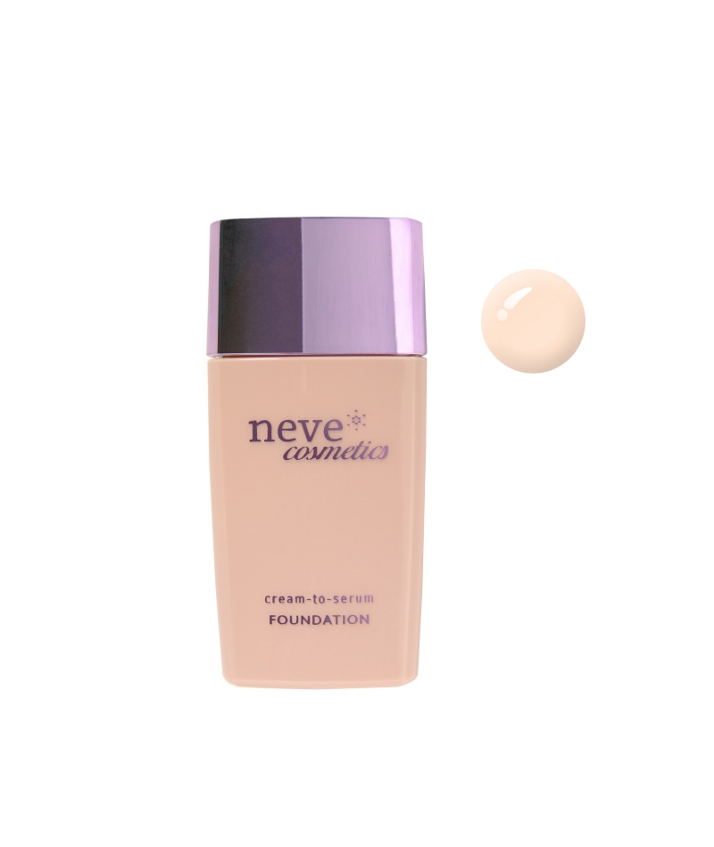 Fondotinta Cream-To-Serum Effetto luminoso e levigato – Neve Cosmetics