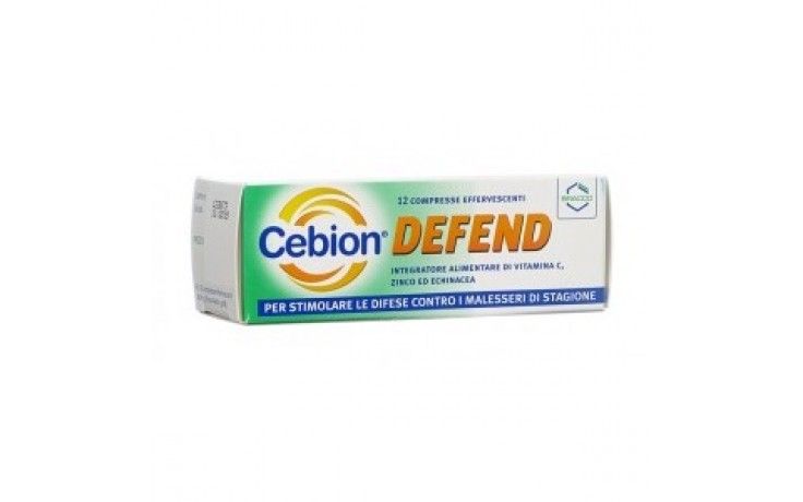 Cebion Defend Integratore Sistema Immunitario 12 Compresse Effervescenti