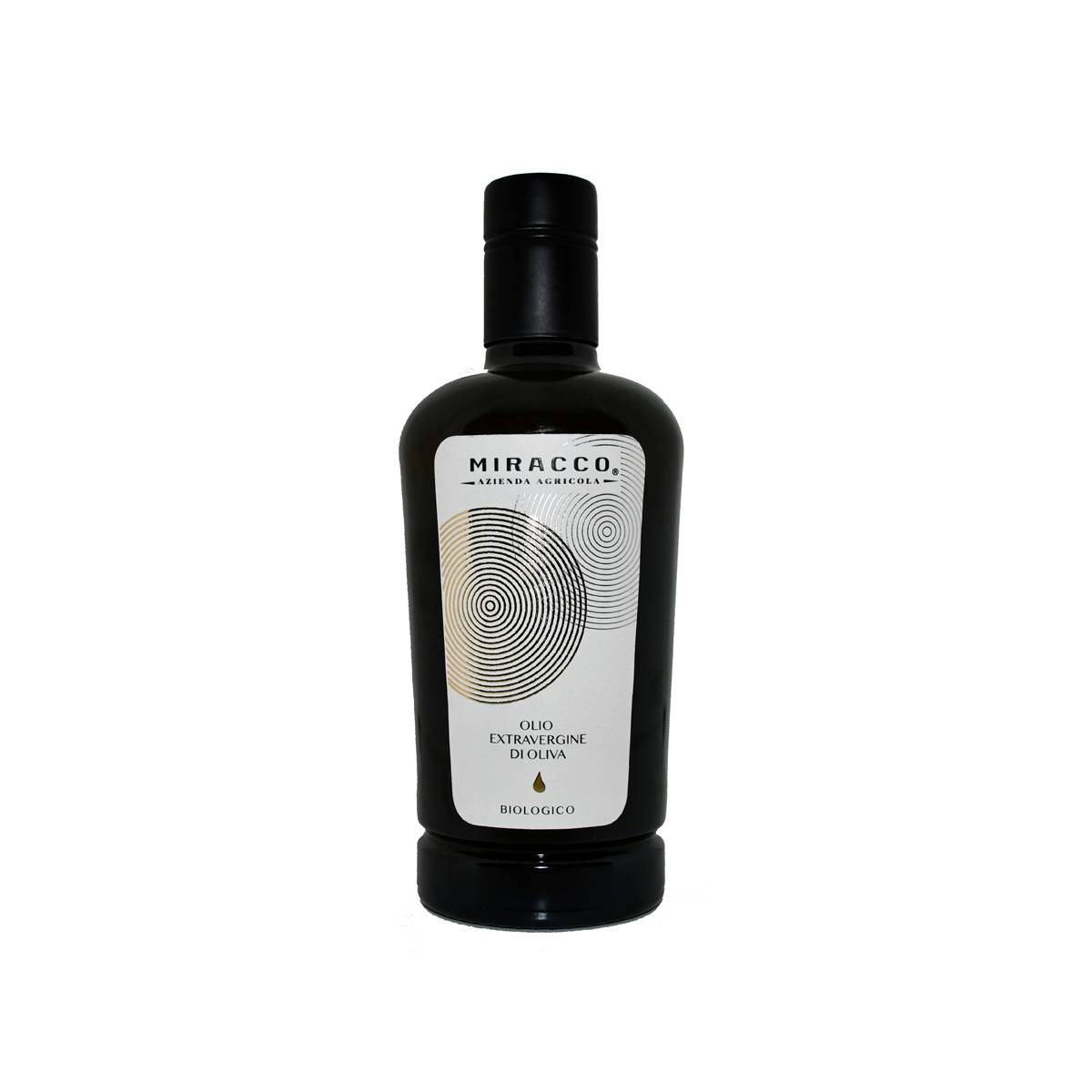Olio Extravergine di Oliva Italiano – Biologico Prodotto in Calabria – Estratto a Freddo – 500 Ml