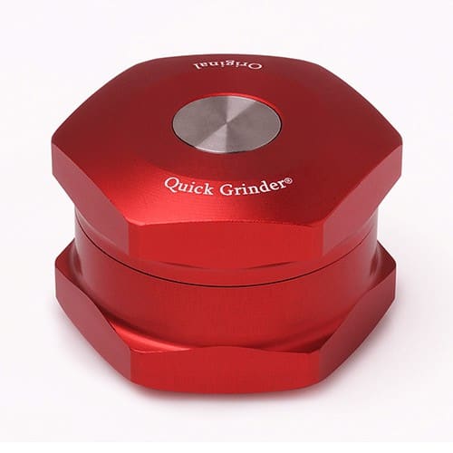 Tritatabacco Original Quick Grinder Red V.3 Macinatura Perfetta - immagine 2